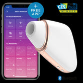 Satisfyer Love Triangle White - Compact Pleasure Device STIMULATORS